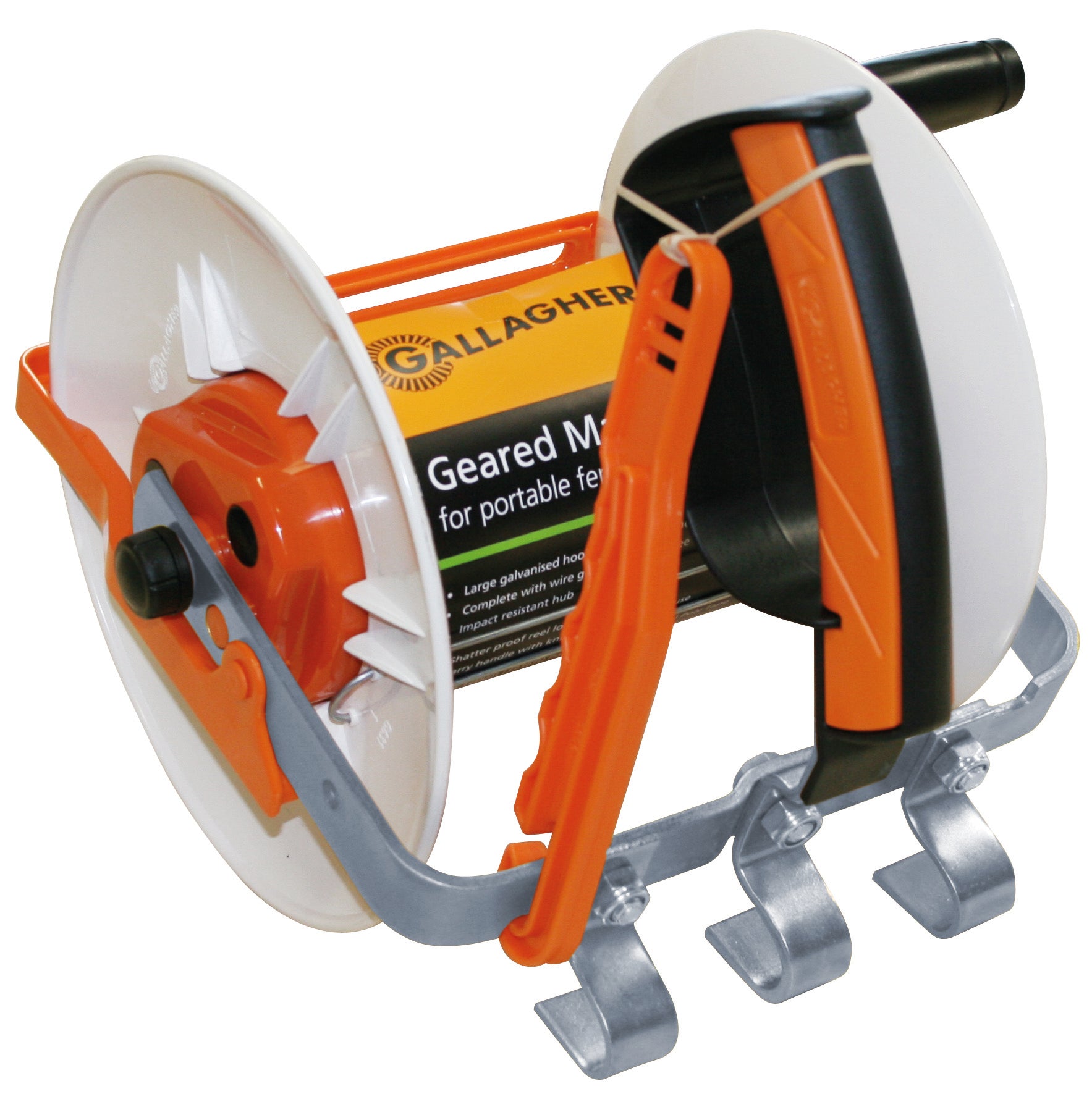 Geared reel large 1200m