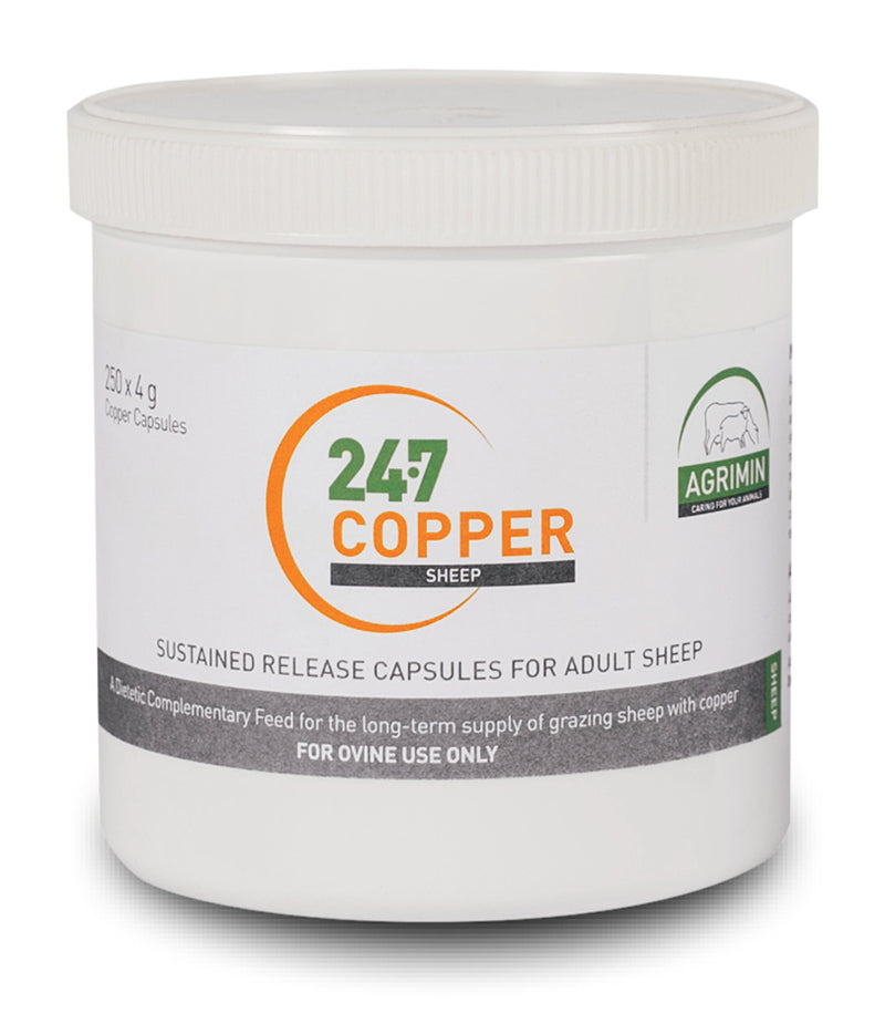 Agrimin 24 7 Copper Sheep Bolus