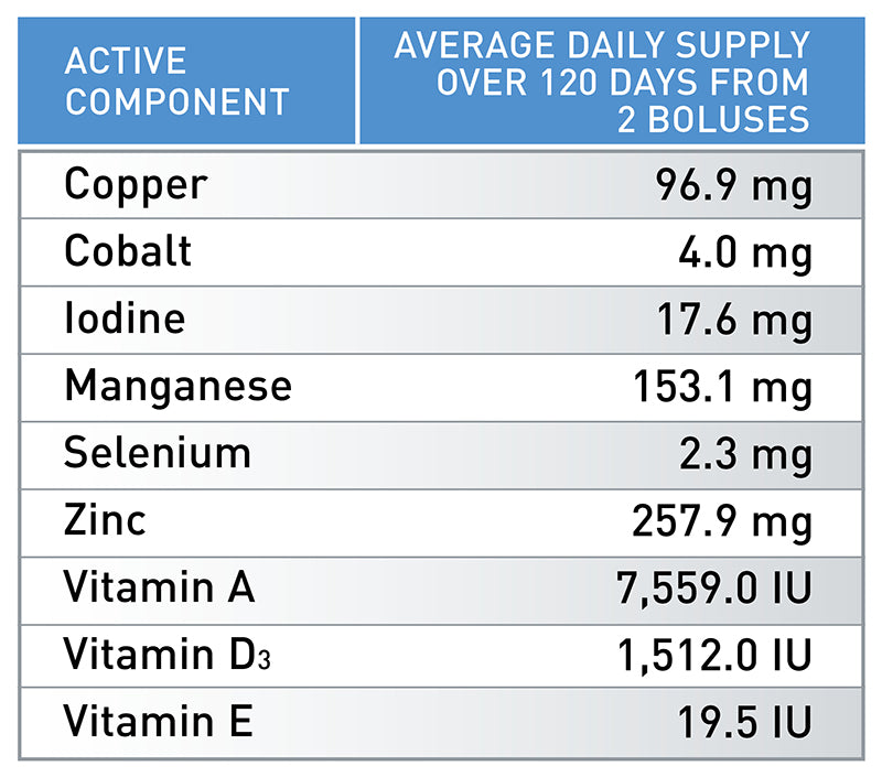 Agrimin All-Trace Dry Cow Bolus