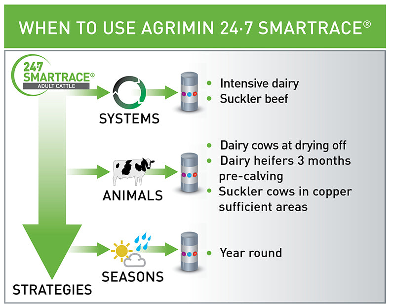 Agrimin 24 7 Smartrace Adult Cattle Bolus