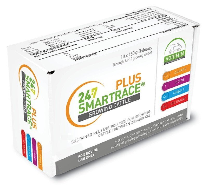 Agrimin 24 7 Smartrace Plus Growing Cattle Bolus