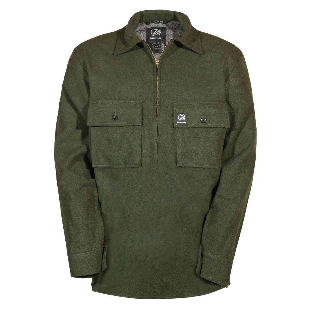 Swanndri Ranger Quarter Zip Bush Shirt