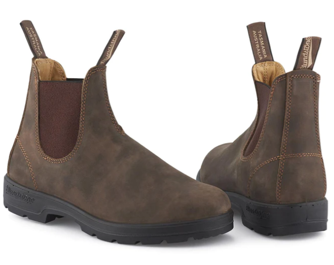 Blundstone 585 Rustic Brown Leather Boot